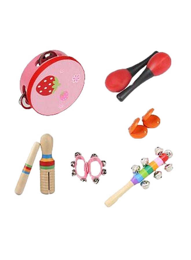 NIBEMINENT 10-Piece Rhythm Band Musical Instrument Set I3283P - Image 1