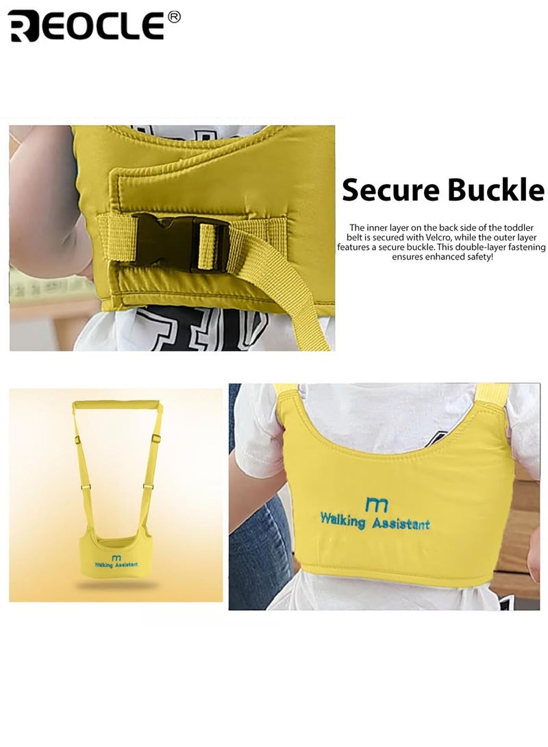 ريوكل حزام تدريب المشي للأطفال قابل للتعديل مع مقبض يدوي مساعد تعلم المشي للأطفال الصغار أداة دعم وتدريب - Image 4