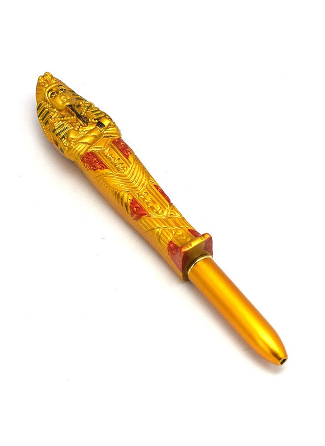 immatgar immatgar pharaonic Decorative Egyptian Pen ancient Egyptian souvenirs gifts from Egypt Collectible Pharaohs (Golden - Tutankhamun - one size)  - Image 1
