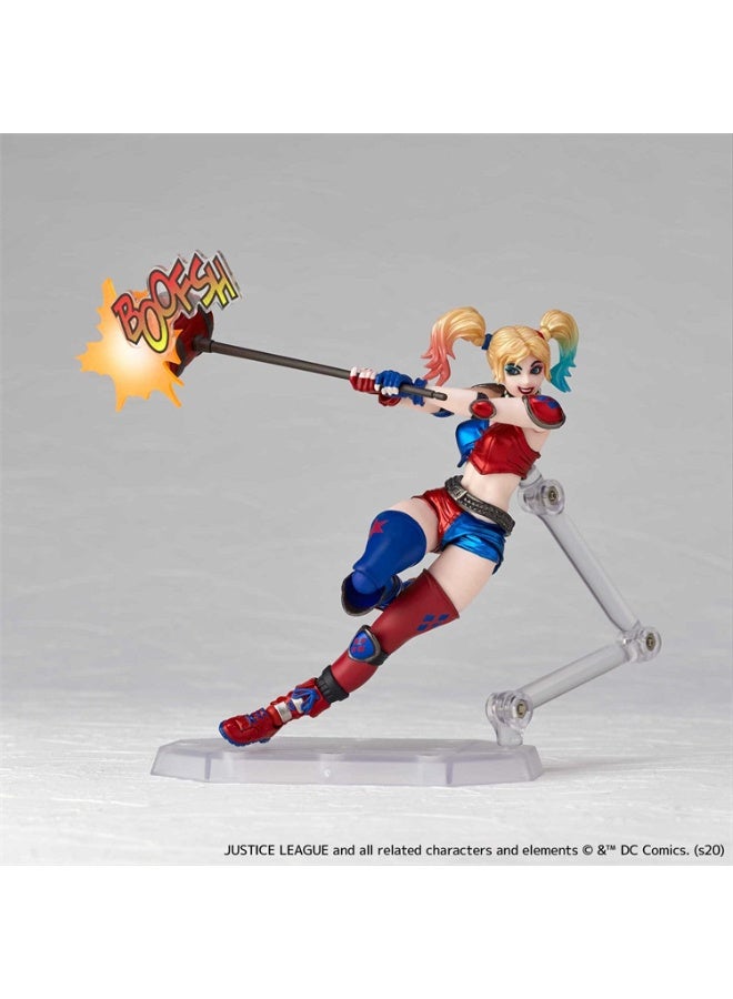 general Harley Quinn clown female Movable doll model decoration desktop decoration Toy gift for family and friends - Image 2