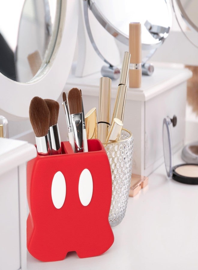 Jay Franco Disney Mickey Mouse Toothbrush Holder - Red Resin Pencil Holder - Bathroom Storage - Image 5