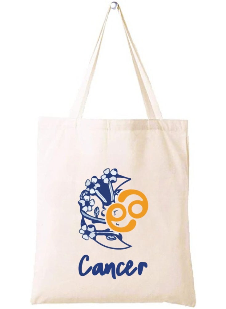 PRINTSHOP4ME - Zodiac Design Eco-Friendly Cotton Bag - Reusable Tote for Astrology Fans - Gift for Astrology Lovers - Perfect for Shopping and Grocery Bags - Tote Bags for Women - Image 1