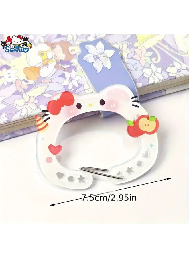 Hello Kitty Backpack Charm Style E Pastel Pink Cute Collectible Accessory - Image 3