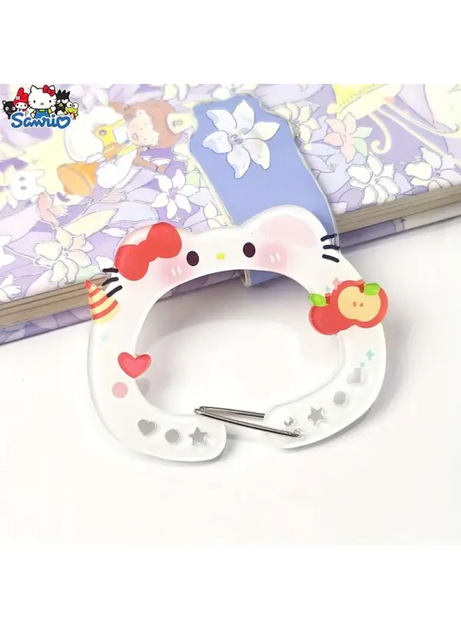 Hello Kitty Backpack Charm Style E Pastel Pink Cute Collectible Accessory - Image 2