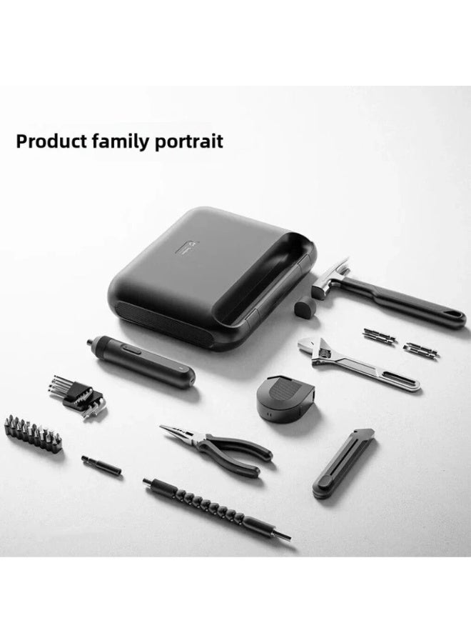 Xiaomi Mijia All-in-One Household Tool Kit with Electric Screwdriver, Portable Hand Tool Box Set for Home Repair DIY Maintenance - Image 5