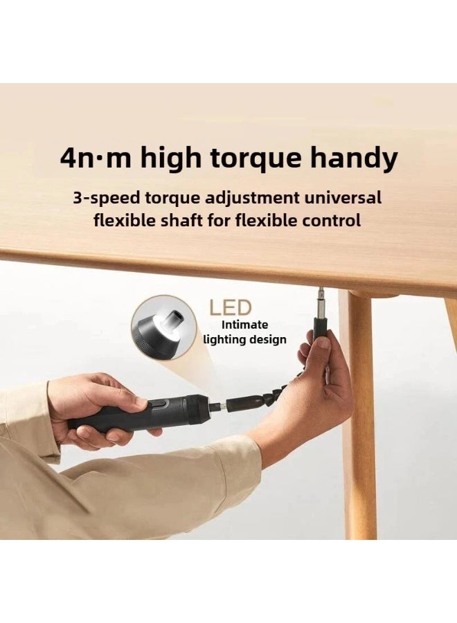Xiaomi Mijia All-in-One Household Tool Kit with Electric Screwdriver, Portable Hand Tool Box Set for Home Repair DIY Maintenance - Image 2