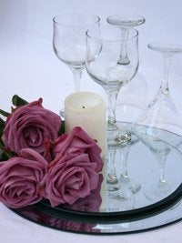 SourceOne Shatter Proof Round Centerpiece Acrylic Mirrors - Image 2
