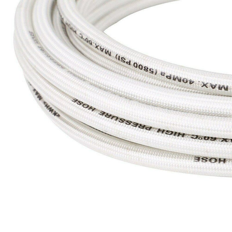 Shoppingekart 7 mtr Washer Hose for high Pressure car Washing Pipe M22 Connector Compatible with Gaocheng Cazar Ballorex JPT STARQ BoseVantro Btali etc Length 7 MeterColor GrayWhite  - Image 3