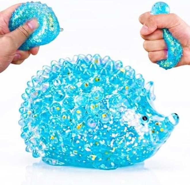 EVDERS 1Pcs Hedgehog Squishy Sugar Ball, Slow Rise Stress Relief Toy for  Kids - Image 3