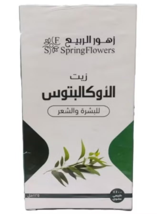 Spring Flowers Eucalyptus Oil for Skin and Hair 125ml - Image 1