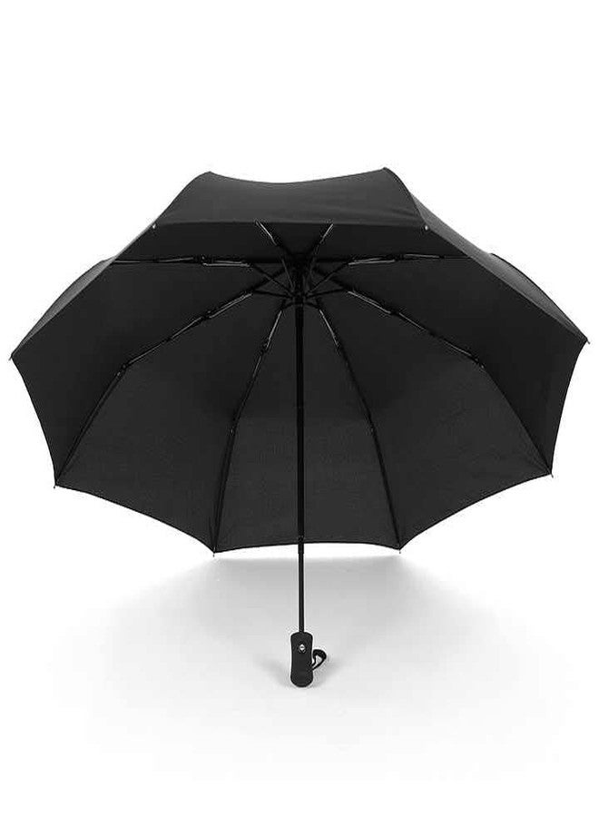 URVINOUS Umbrella Umberalla for Rain Big Size Men, Windproof Umbrellas Large for Man, Women, Kids, Girls, Boys - 3 Fold Uv Protective and Windproof with Auto Open and Close (Black) - Image 2