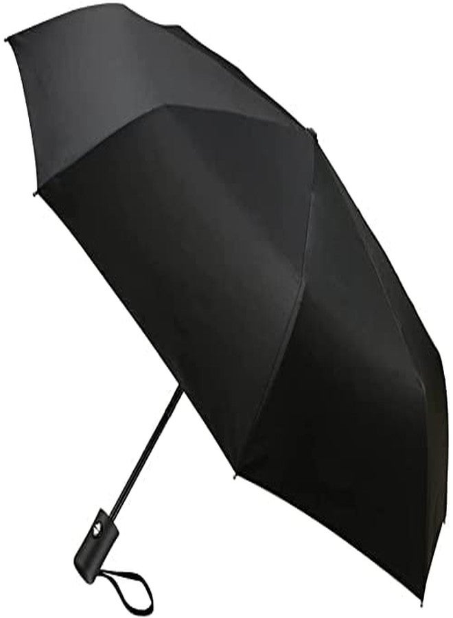 URVINOUS Umbrella Umberalla for Rain Big Size Men, Windproof Umbrellas Large for Man, Women, Kids, Girls, Boys - 3 Fold Uv Protective and Windproof with Auto Open and Close (Black) - Image 1