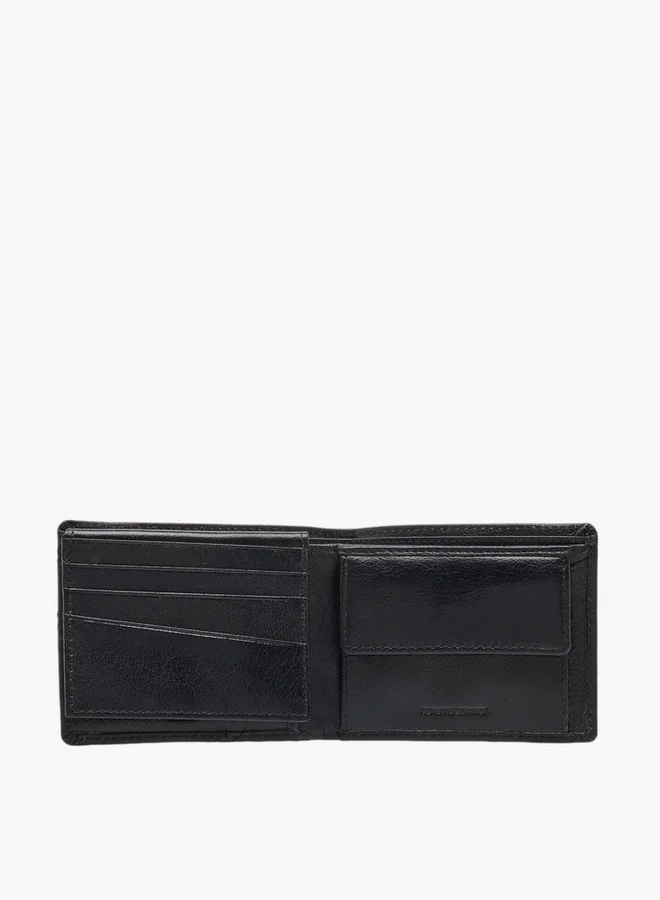 Lee Cooper Men's Solid Bi-Fold Wallet