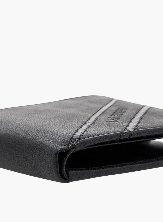Lee Cooper Men's Solid Bi-Fold Wallet