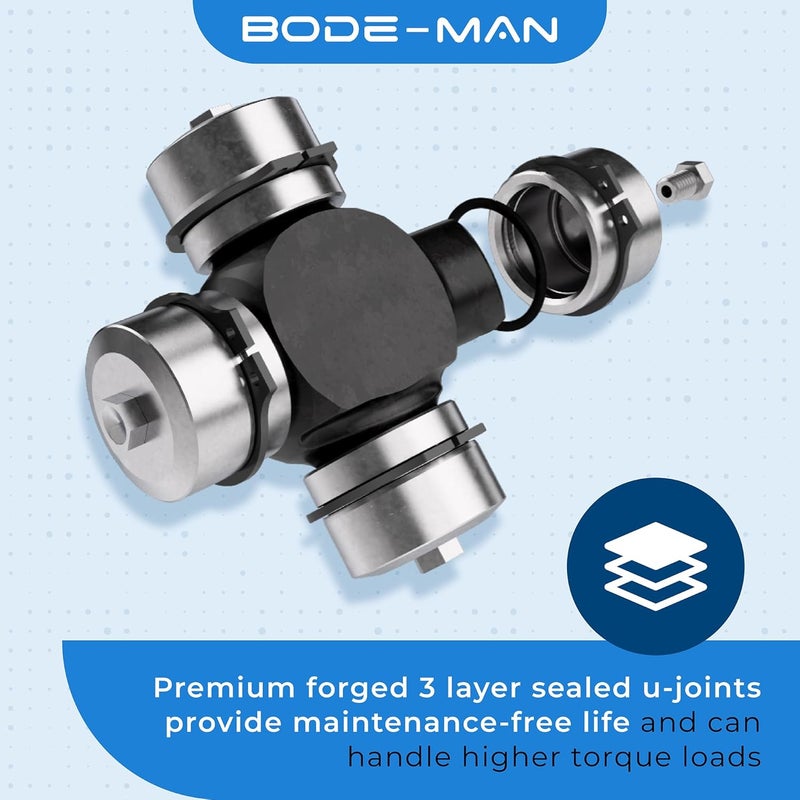 Bode-man 25.625 Inch Front Driveshaft Prop Shaft Assembly for 2012-2016 Mercedes Benz ML350 GL350 - Image 2