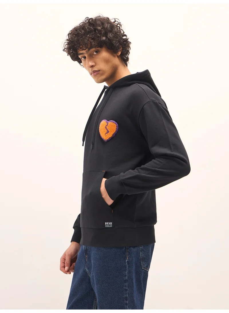 THE BEAR HOUSE Men's Hoodie for Casual, Daily, or Outdoor Wear – Classic and Comfortable Style Suitable for Travel, Lounging, or Everyday Use in Any Season
