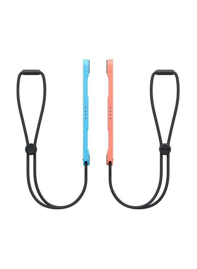 Joy-Con 2 Strap Set Light Blue / Light Red Nintendo Switch 2 Edition - Controller Wrist Strap Pair