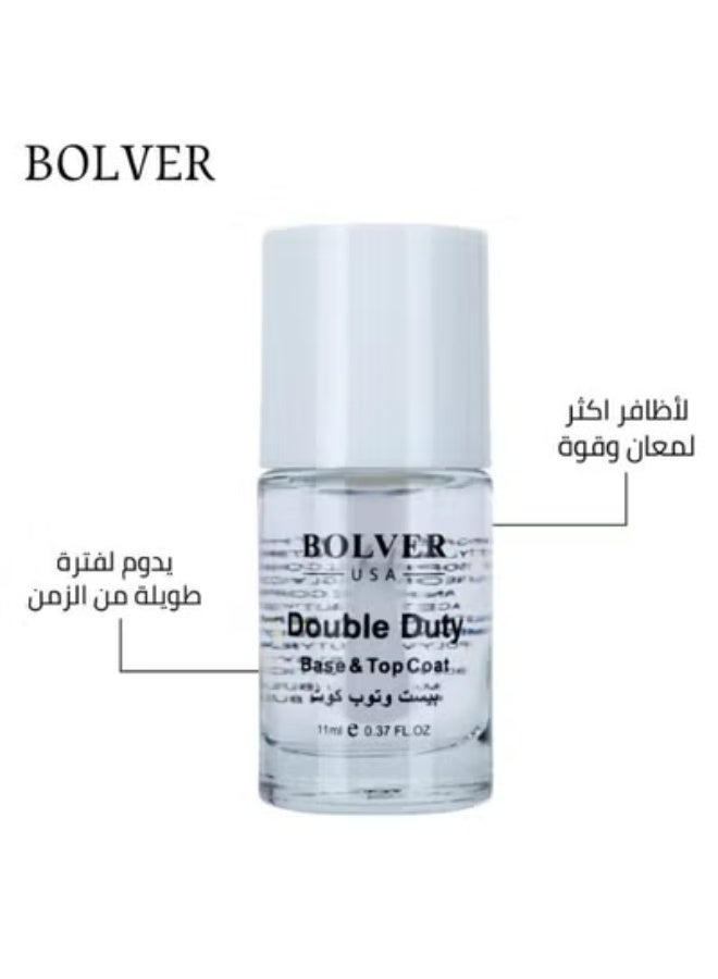 بولفر طلاء اظافر شفاف وسريع الجفاف بيس وتوب كوت - Image 2