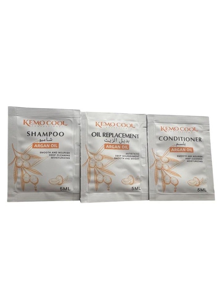 كيمو كول صبغة شعر كولاجين كستناء البني الذهبي الحجم  60+60+5+5+5 جودة عالية  100% - Image 2