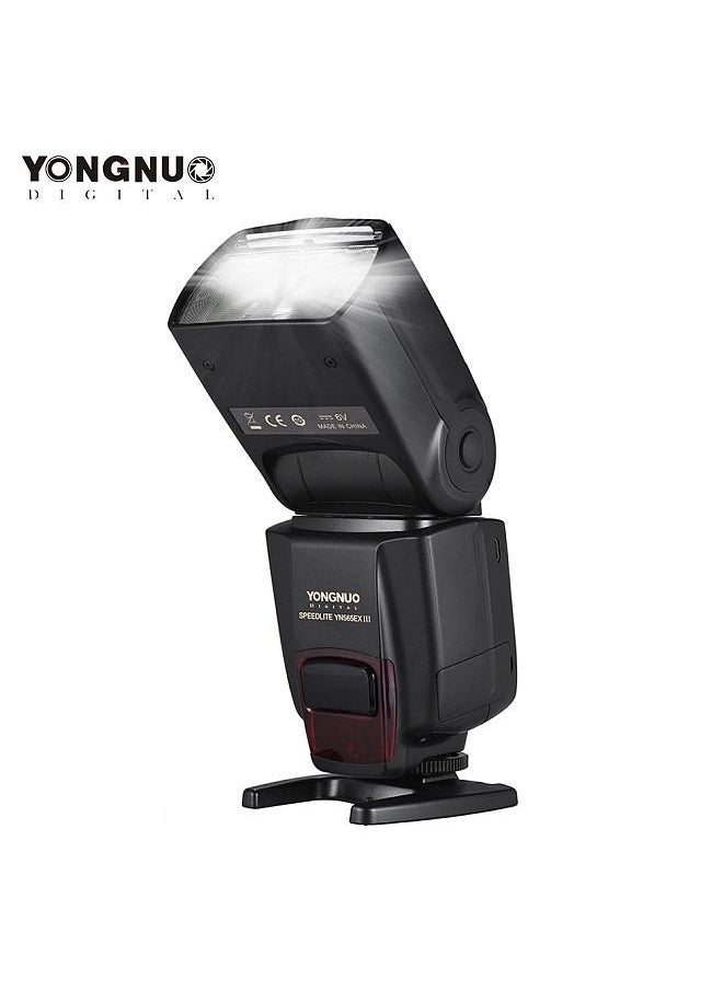 YONGNUO - YONGNUO YN565EX III/N Wireless TTL Slave Flash Speedlite GN58 High Speed Recycling System Supports USB Firmware Upgrade for Nikon DSLR Camera - Image 1