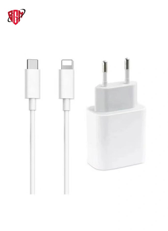 BGM - 20W Original Phone Fast Charger With Cable For Apple iPhone - Image 1