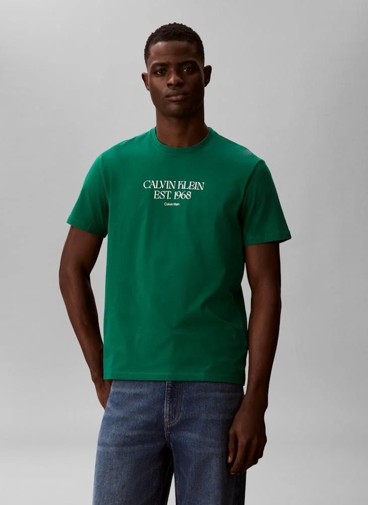 1968 Logo Graphic Crew Neck T-Shirt