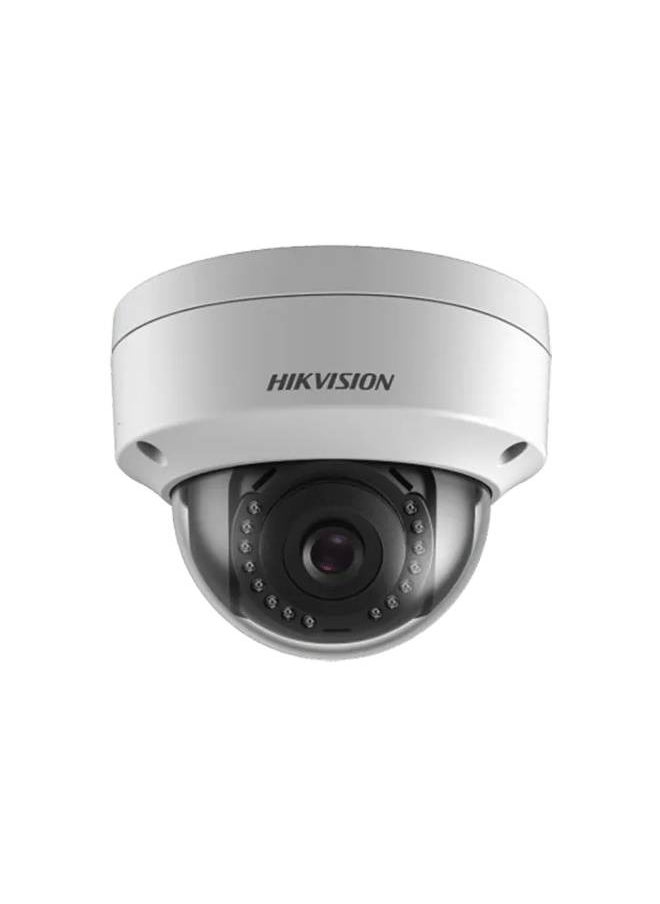 HIKVISION 8MP DOME IP NETWORK CAMERA, BUILT IN MIC, IR 30M, METAL GLASS