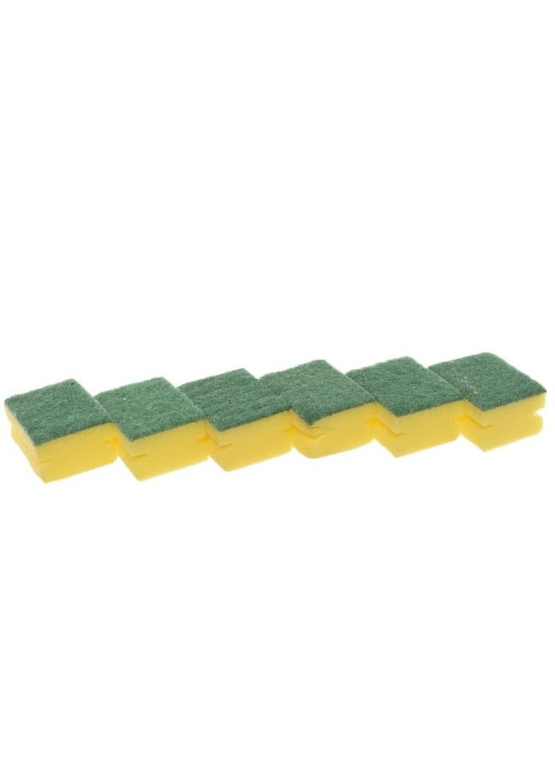Set of 12 economical kitchen sponges - Image 1