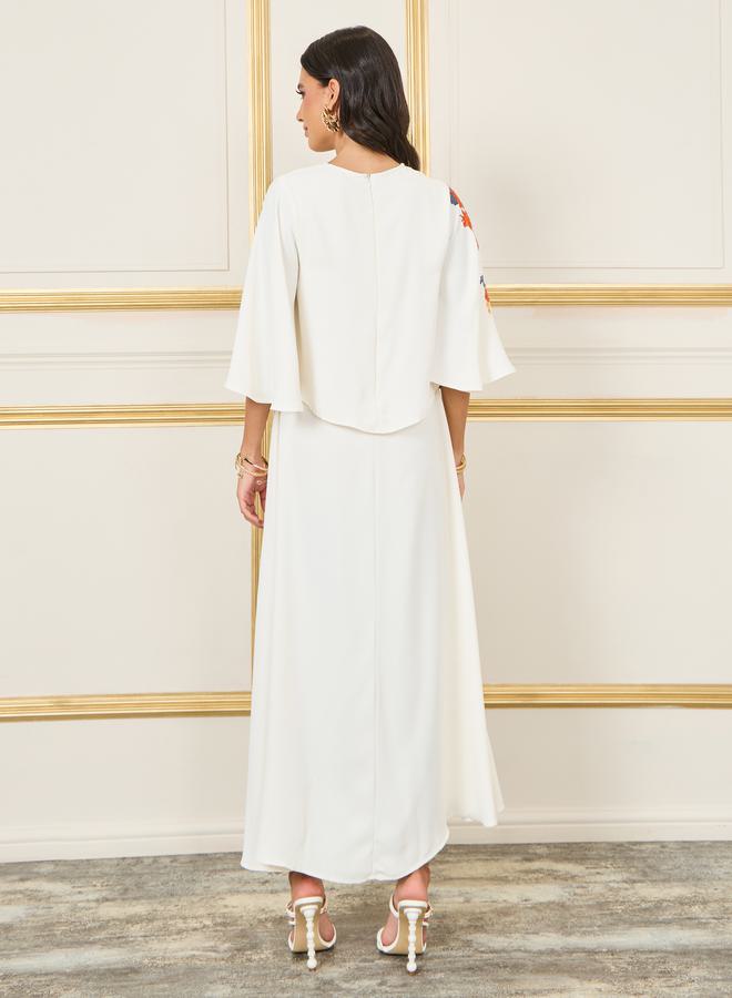 Styli Floral Embroidered Dress  - Image 4