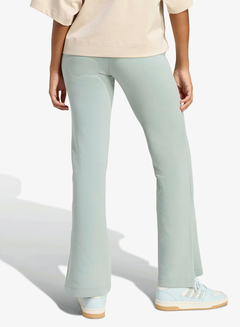 Adidas Soft Lux Flared Tracksuit Bottoms