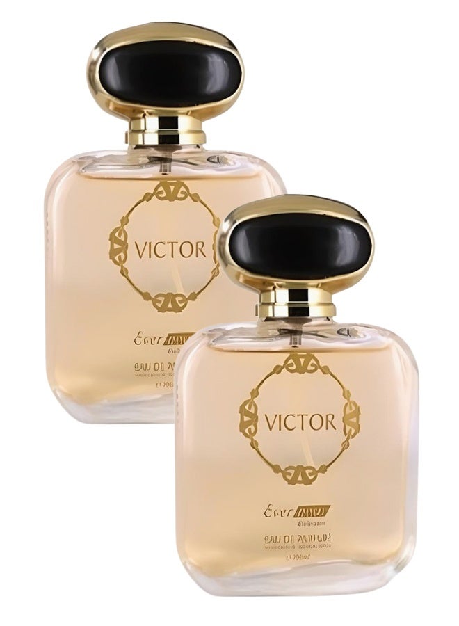 فيكتور 2 قطع عطر فيكتور للنساء 100 مل - Image 1