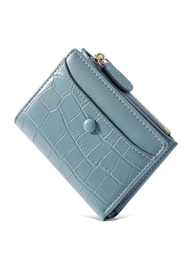 Stylish Blue Small Wallets for Women Perfect for Everyday Use - Image 1