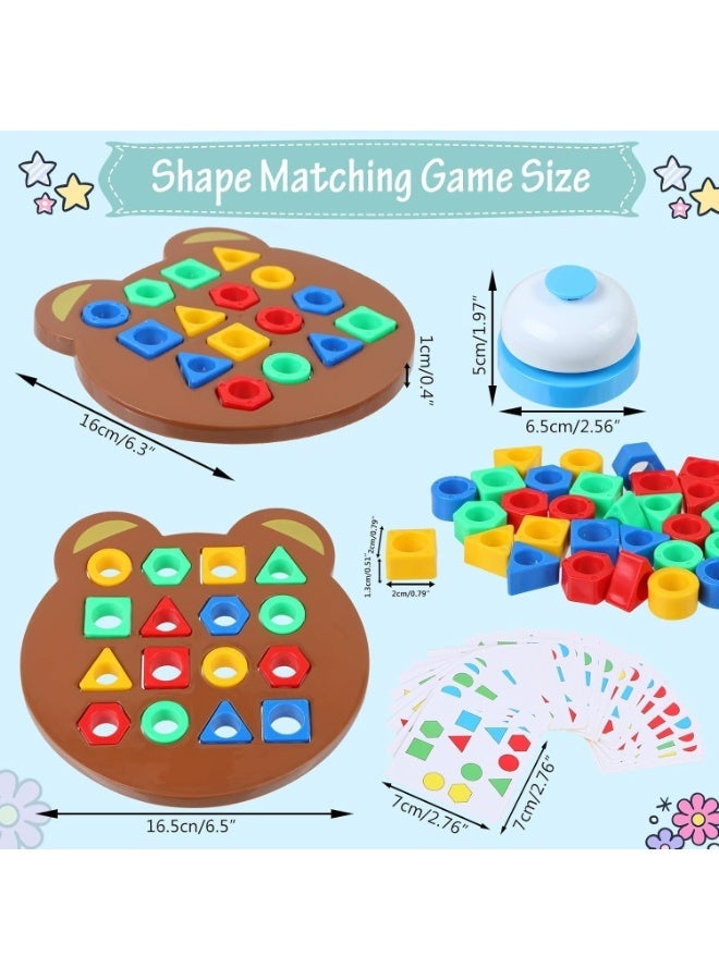 Children Learning and Educational Geomatric Shape Puzzle Game, Kids Toys for 2-5 Years Boy, Games for Baby and Toddler Board Games, Toys for 6 Year Old Boy Fun Girl Gift for Kids Zone - Image 2
