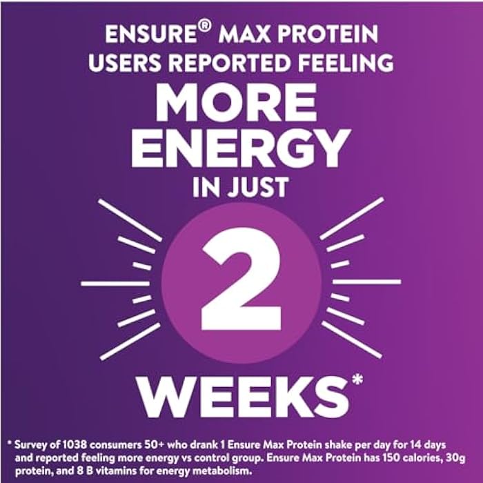 Ensure Max Protein Nutrition Shakes, Variety Pack, With 30g of Protein, 1g of Sugar, Nutrients to Support Immune System Health, High Protein Shake, 11 fl oz, Pack of 8, Liquid - Image 5
