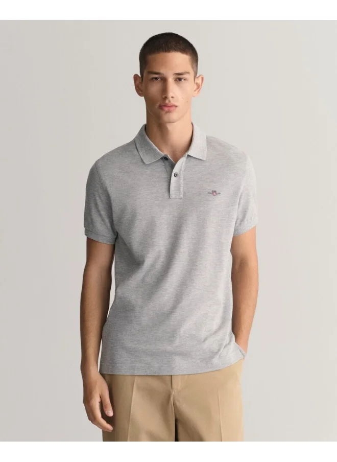 GANT Gant Slim Fit Shield Piqué Polo Shirt