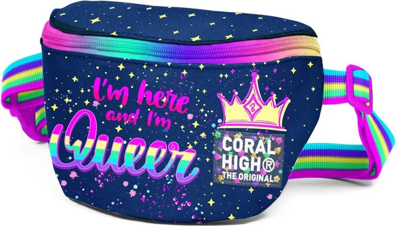 كورال هاي Multicolor Navy Blue Waist Bag 11543