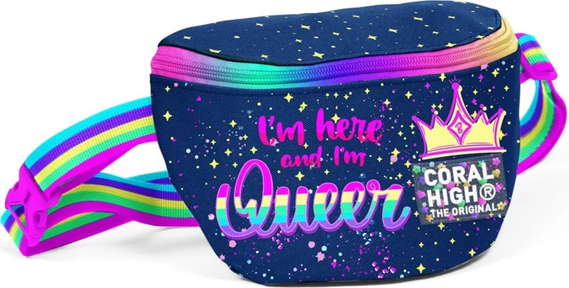 كورال هاي Multicolor Navy Blue Waist Bag 11543