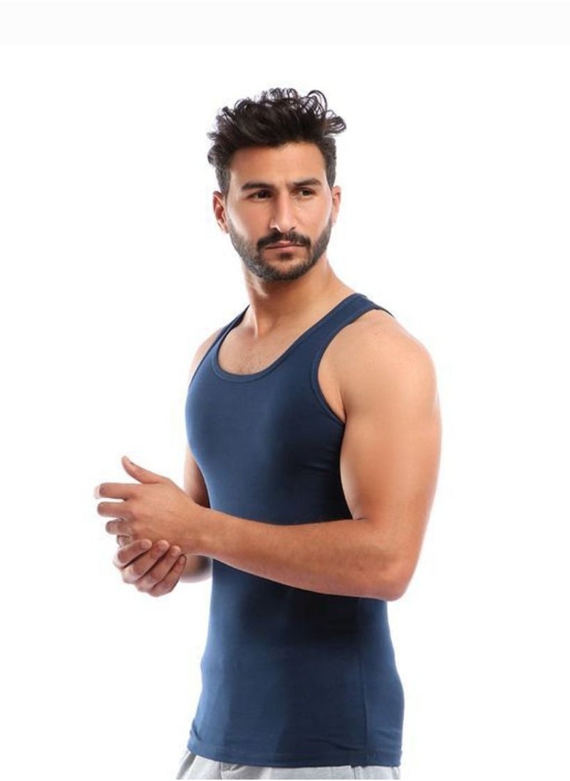 Dabbagh - Set of three cotton men's sleeveless undershirts - Image 1