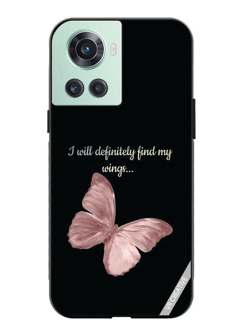 Protective Case Cover For OnePlus 10R I Will Definitely Fimd My Wings Design Multicolour