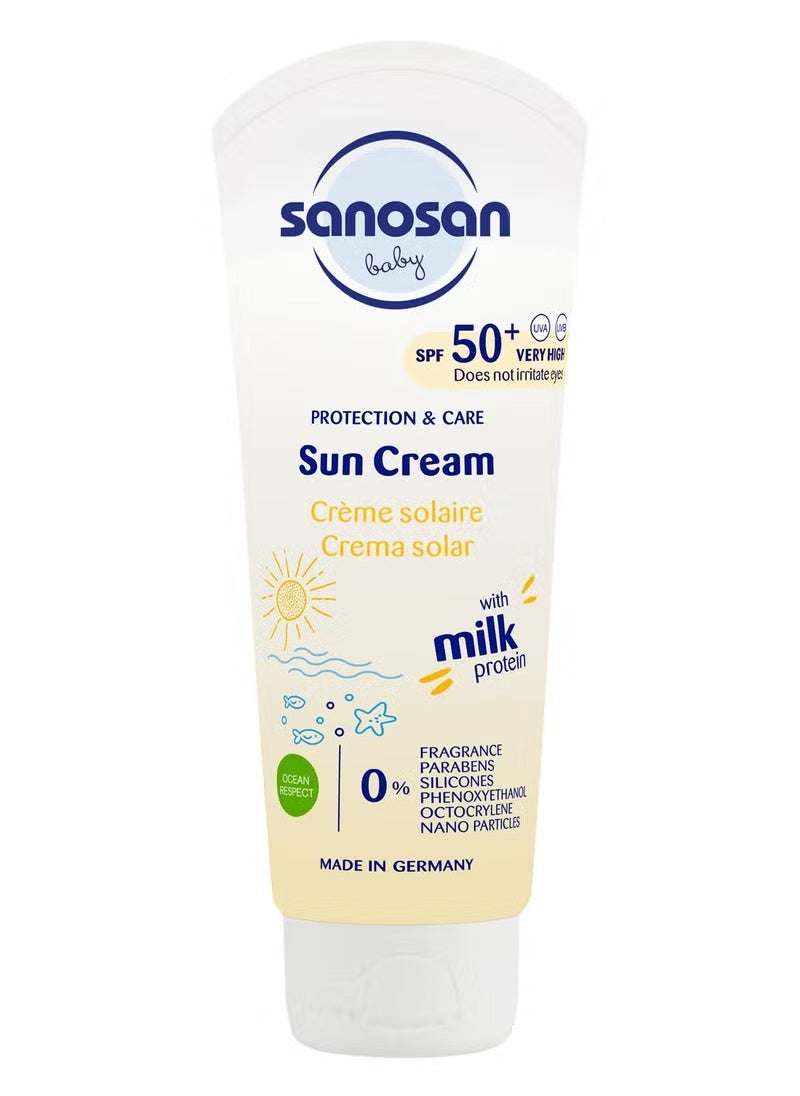 sanosan Sunscreen Cream for Children 50+ - 75 ml  - Image 2