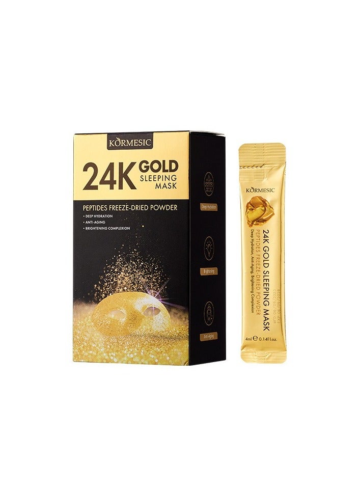 Kormesic قناع للنوم بين عشية وضحاها-صندوق من 4 مل × 20-ترطيب - Image 1