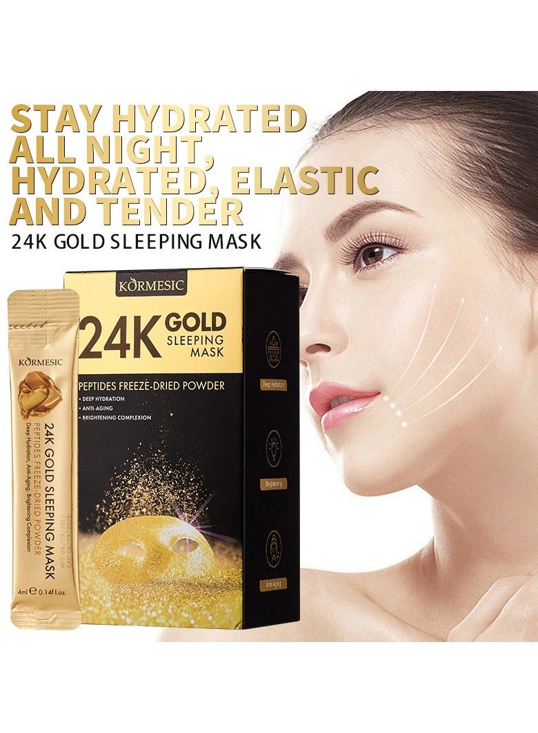 Kormesic قناع للنوم بين عشية وضحاها-صندوق من 4 مل × 20-ترطيب - Image 2