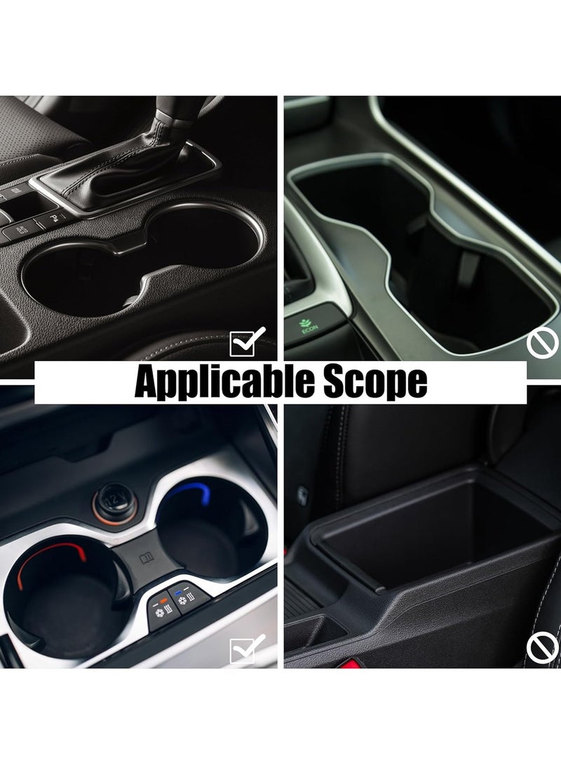 MOB Double Drink Holder with Adjustable Base for Cars - Elastic Cup Holder and Two Cup Holders Design - M-239 - Image 4