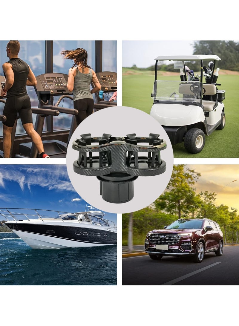 MOB Double Drink Holder with Adjustable Base for Cars - Elastic Cup Holder and Two Cup Holders Design - M-239 - Image 5