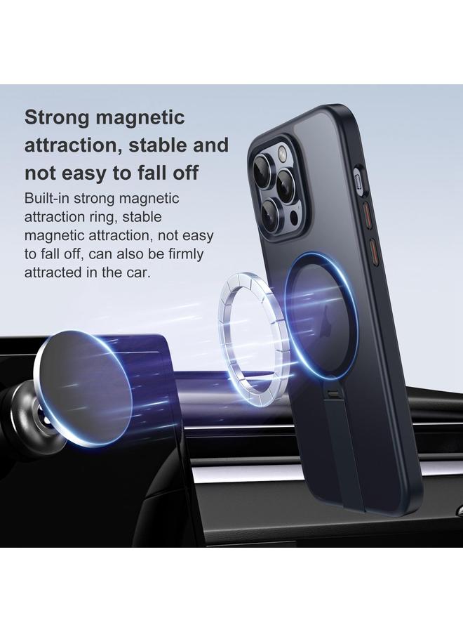 Zaboon Case For iPhone 13 Pro Max Rotating Bar Holder Magnetic MagSafe Phone Case - Image 3