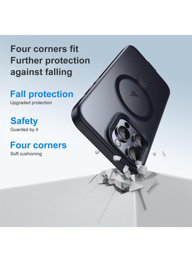 Zaboon Case For iPhone 13 Pro Max Rotating Bar Holder Magnetic MagSafe Phone Case - Image 4