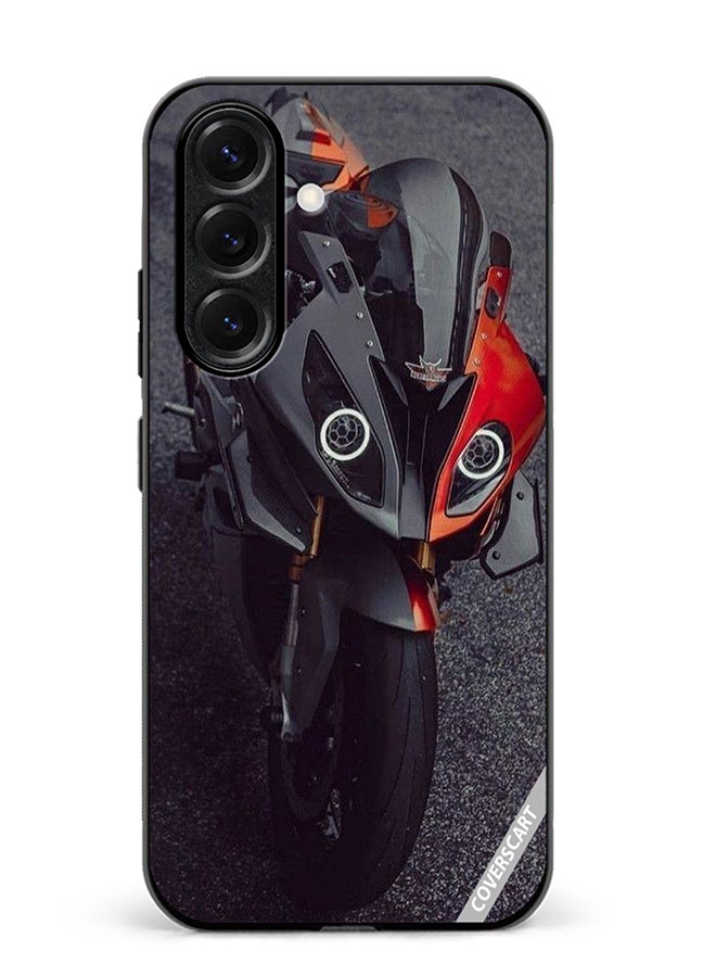 VR CREATIVE Protective Case Cover For Samsung Galaxy S25 Plus Bike Design Multicolour