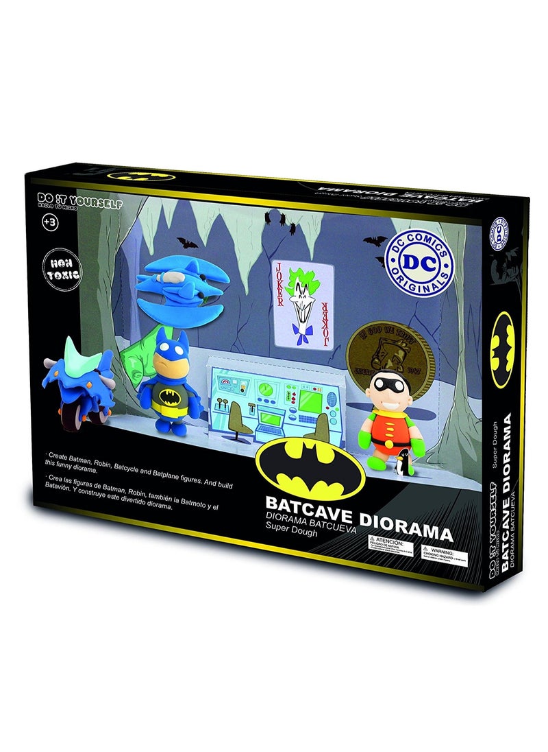 DC Comics Dc Comics- Batman Batcave Super Dough  Modelling Set 