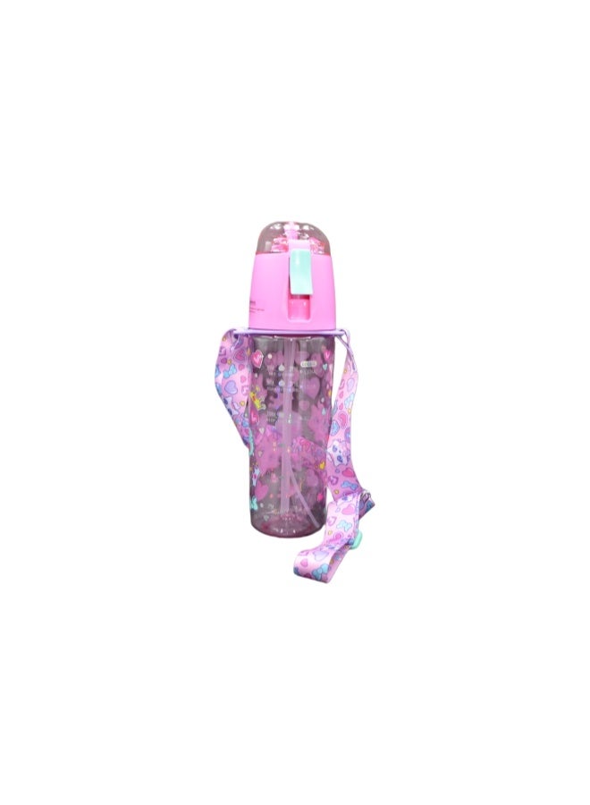 Five dream house 580ml Kids Spray Water Bottle, School Water Spray Bottle for Boys Girls, Cooling Spray Bottle for Kids with Shoulder Strap, Kids Mist Bottle, 2 in 1 Drinking & Misting Water Bottle for School Outdoor Sports - Image 2