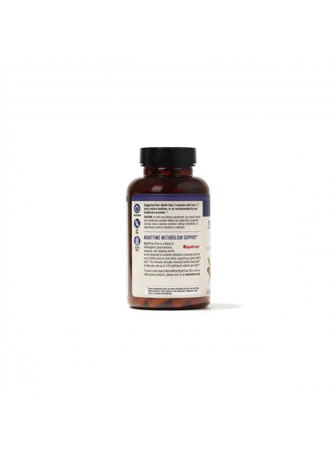 NatureWise NatureWise Nighttime Slim with Capsimax - Natural Thermogenic Green Coffee Bean & Forskolin Supports Restful Sleep, Metabolic Activity [(1 Month Supply - 60 Count) - Image 3